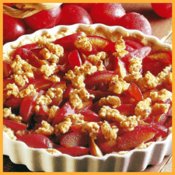 Pflaumen-Streusel-Tarte und Apfel-Mandel-Pie