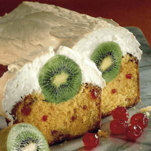 Rotwein-Apfel-Kuchen und Kiwi-Kastenkuchen