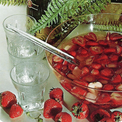 Erdbeerbowle und Melonen-Zitronenbowle