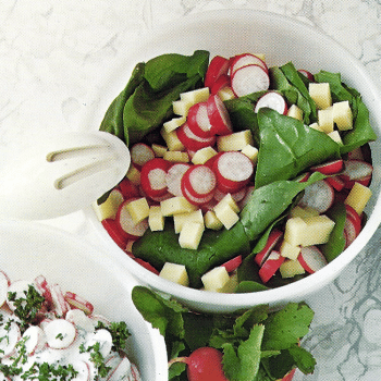 Radieschen Salat in 2 Varianten, Zubereitungszeit 15 Minuten