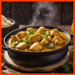 Hähnchen Curry mit Blumenkohl ein einfaches Rezept
