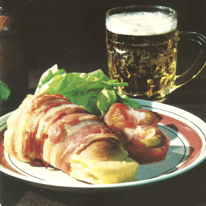 Überbackenes Schinkenbrot, Thunfischtoast, Schinkenspeck Brote