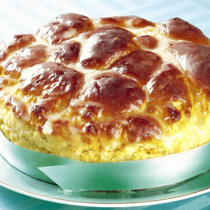 Hefe Orangenkranz und Geflochtener Hefekuchen 