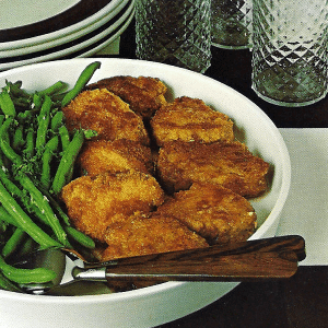 Frische Orangen-Leber und zarte Käse -Kalbsmedaillons