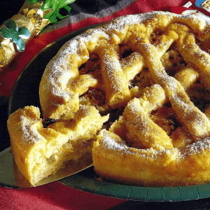 Rosinenkuchen, norwegische Art und Gitterkuchen