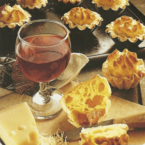 Champignontorte und Schinkentörtchen